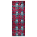 Red Traditional Wool Runner - 4' x 10' 4"