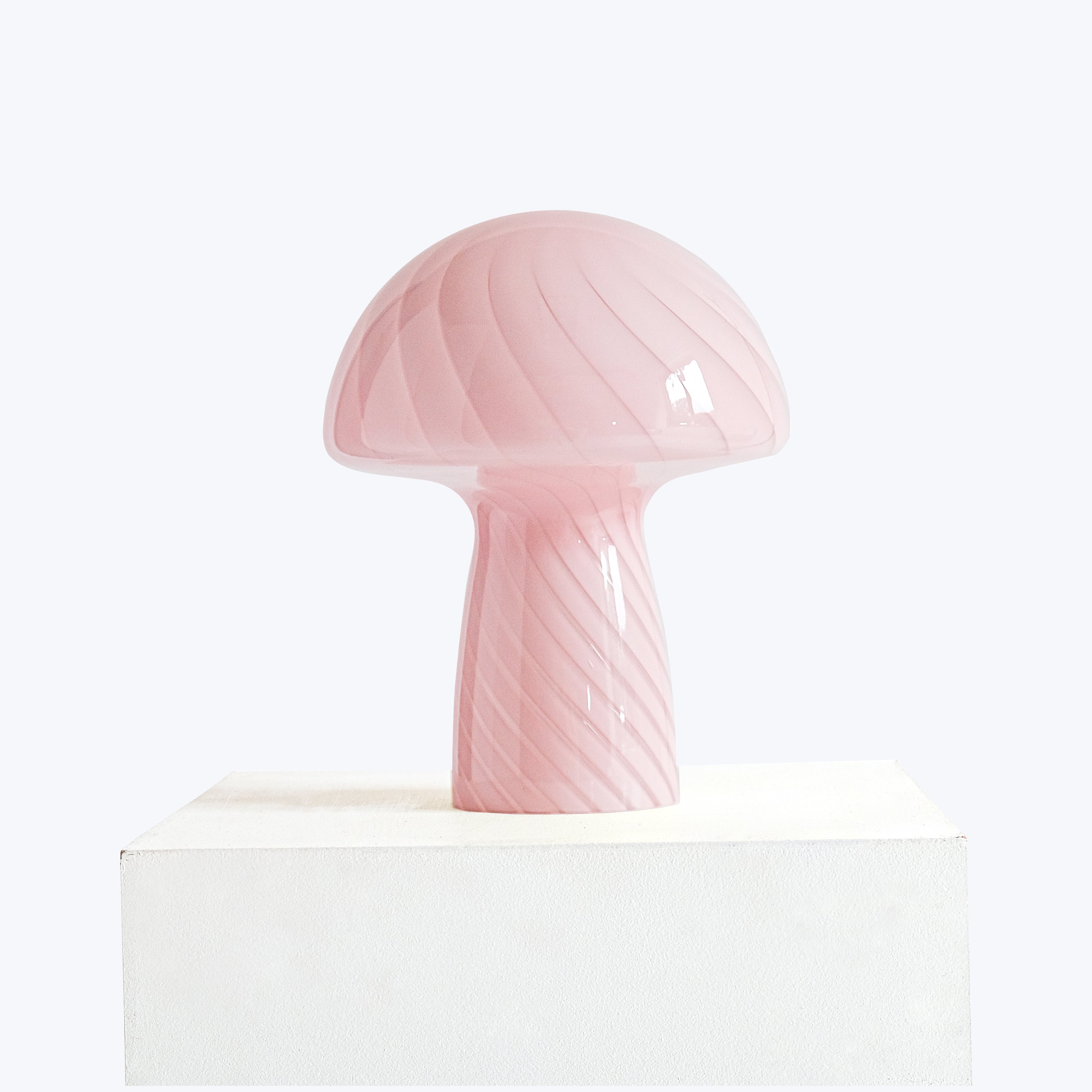 Close Top Mushroom Lamp Bubblegum Pink / Petite