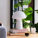 Close Top Mushroom Lamp White / Petite