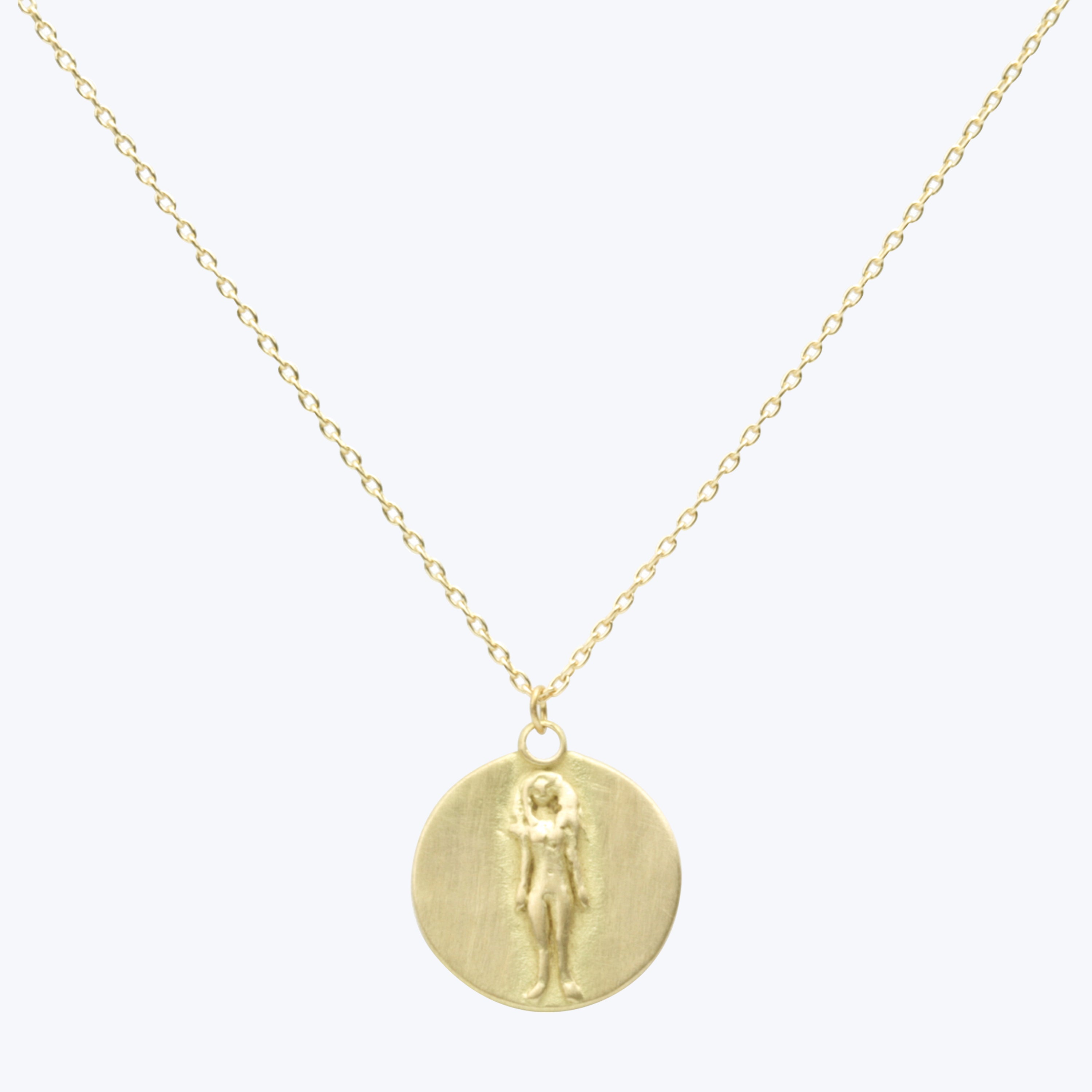 Zodiac Medal Necklace