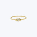Mini Diamond Shape Ring - Marquise