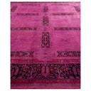Pink Overdyed Wool Rug - 10' 3" x 13' 10"