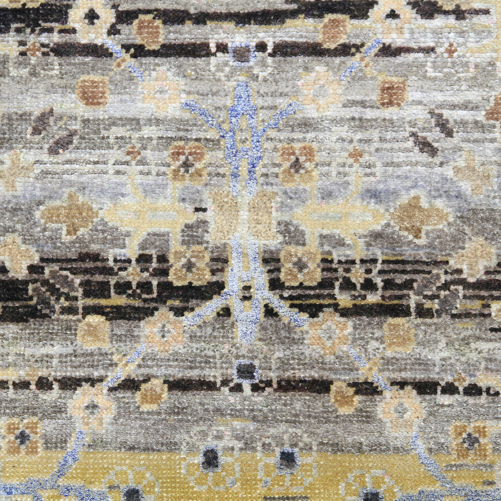 Grey Alchemy Transitional Silk Wool Blend Rug - 7'11" x 10'4"