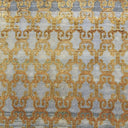 Brown Alchemy Transitional Silk Wool Blend Rug - 6'0" x 8'11"