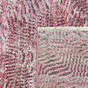 Red Alchemy Transitional Wool Linen Cotton Blend Rug - 7'9" x 10'6"