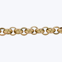 14K Yellow Gold Chunky Round Link Bracelet