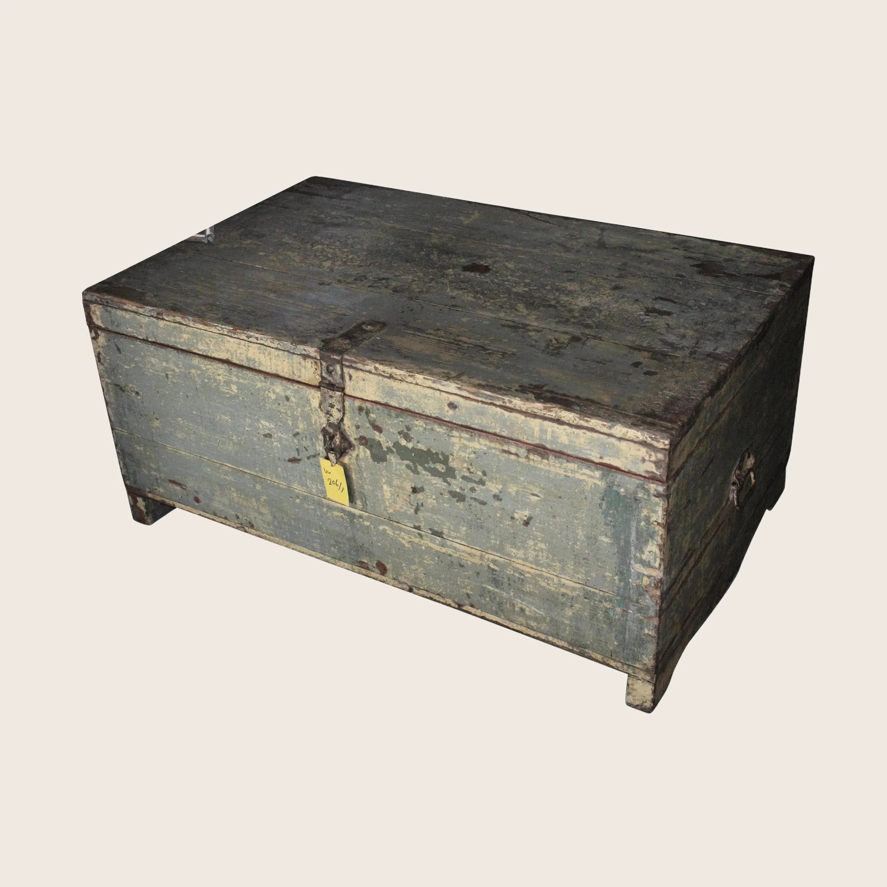 Vintage Wooden Chest Coffee Table – abc carpet & home