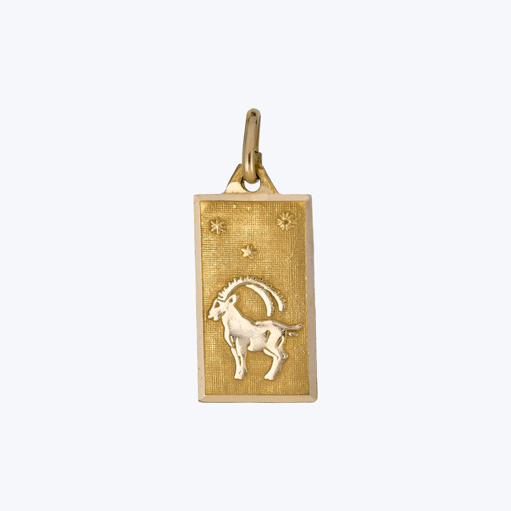 14K Gold Aries Astrological Charm Pendant 0.97grs – abc carpet \u0026 home, image size:1024x1024