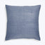 Basket Weave Raw Silk Pillow-Pale Blue