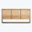 Modern wooden sideboard with sleek design and ample storage space.