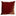 Square-shaped, plush red velvet pillow with a luxurious texture.