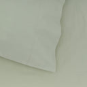 Essential Percale Sheet Sage-Pillowcases-Standard