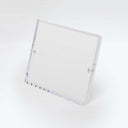 Professional clear acrylic sign holder for displaying menus, ads, or notices.