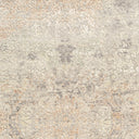 Abstract textured carpet with muted colors and plush velvety feel.