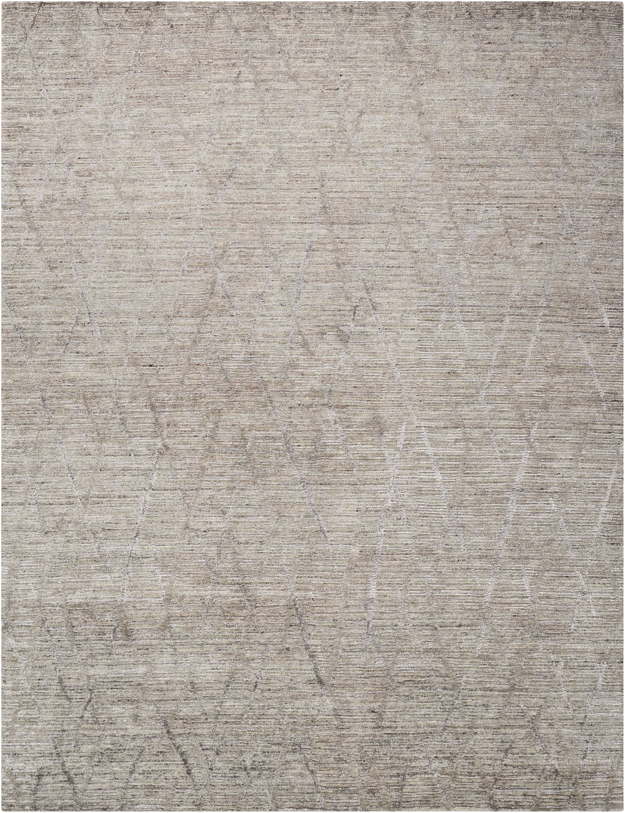 Subtle, textured woven fabric in beige with minimalist linear pattern.