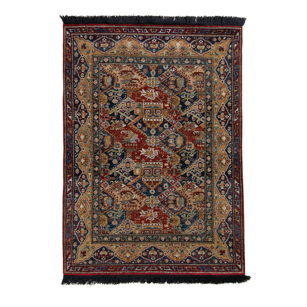 Traditional Wool Rug - 5'1" x 7'3" Default Title
