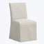 Slipcover Dining Chair Cassidy Cassidy Zinc