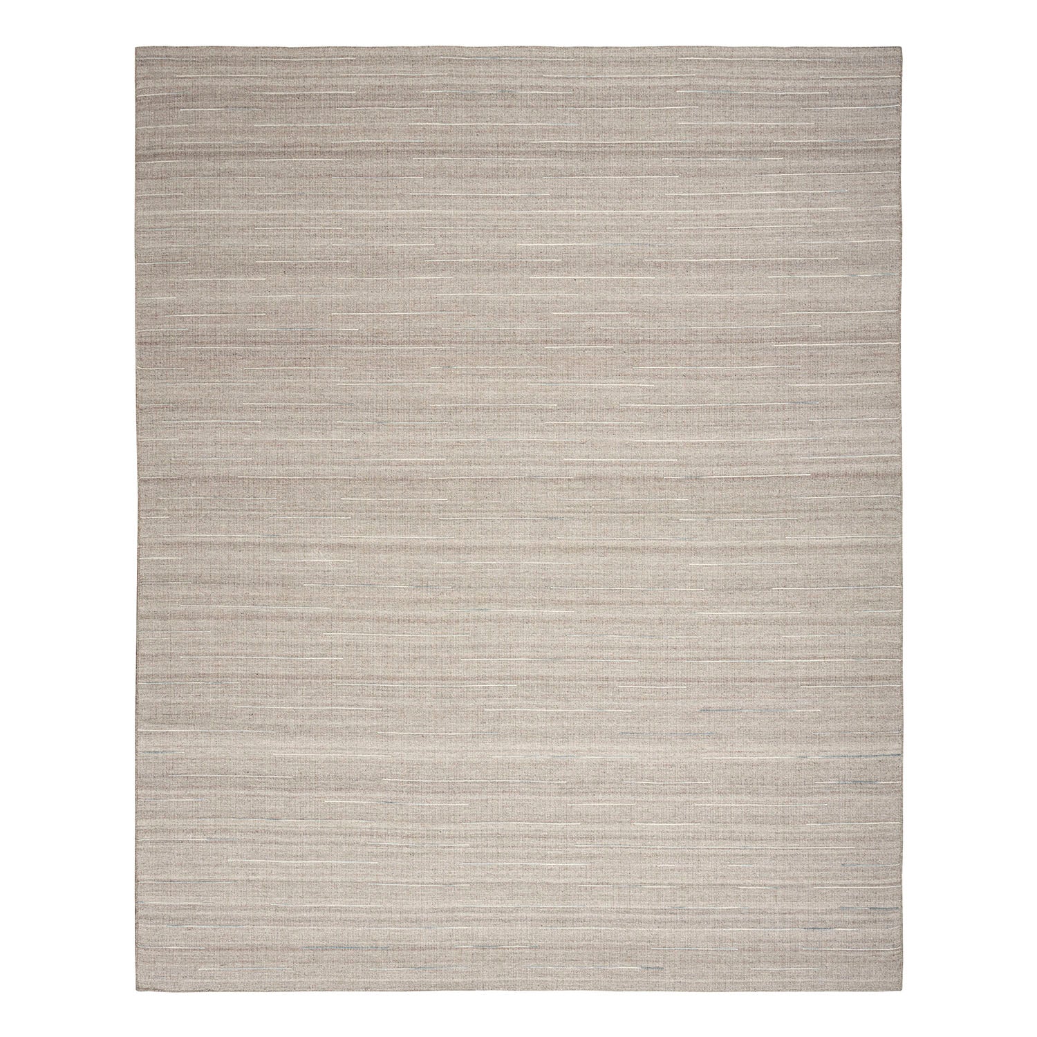 Modern Flatweave Rug - Grey 10' x 14'