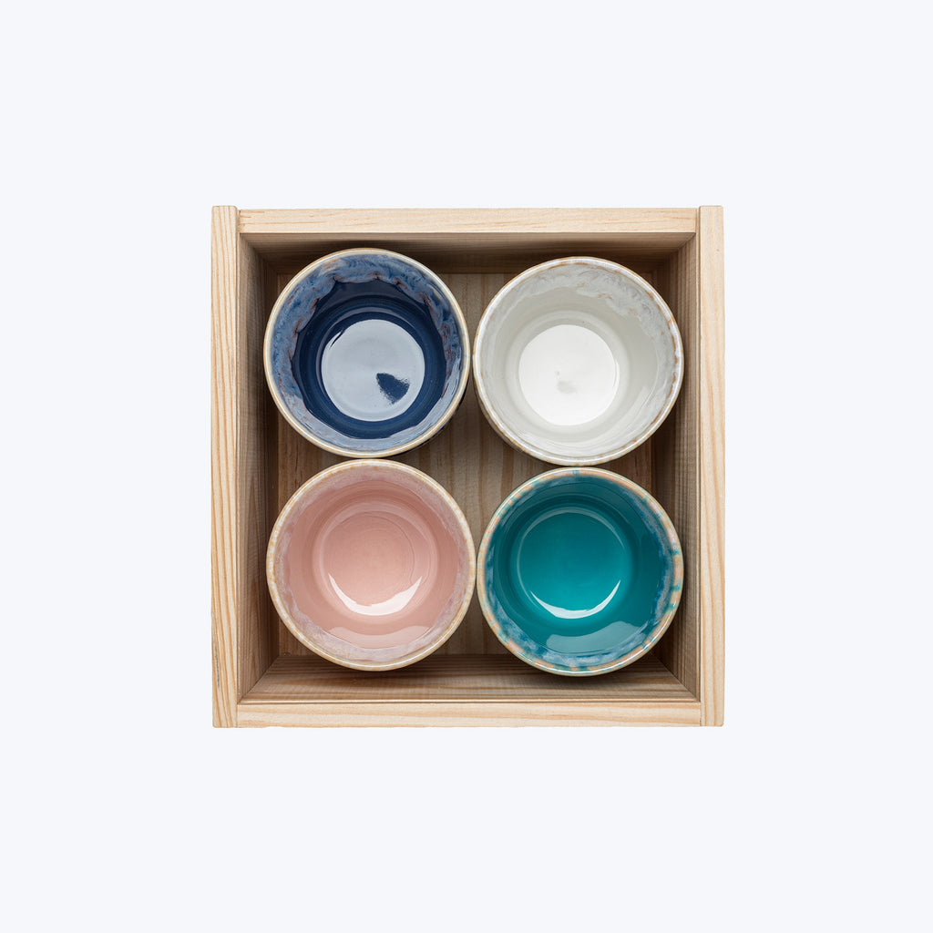 8 Multicolor Lungo Cups, Gift Box – abc carpet & home