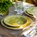 Madeira Colored Dinner Plate, Set of 6 Lemon
