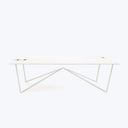 Steel Forest Coffee Table Soft Snow