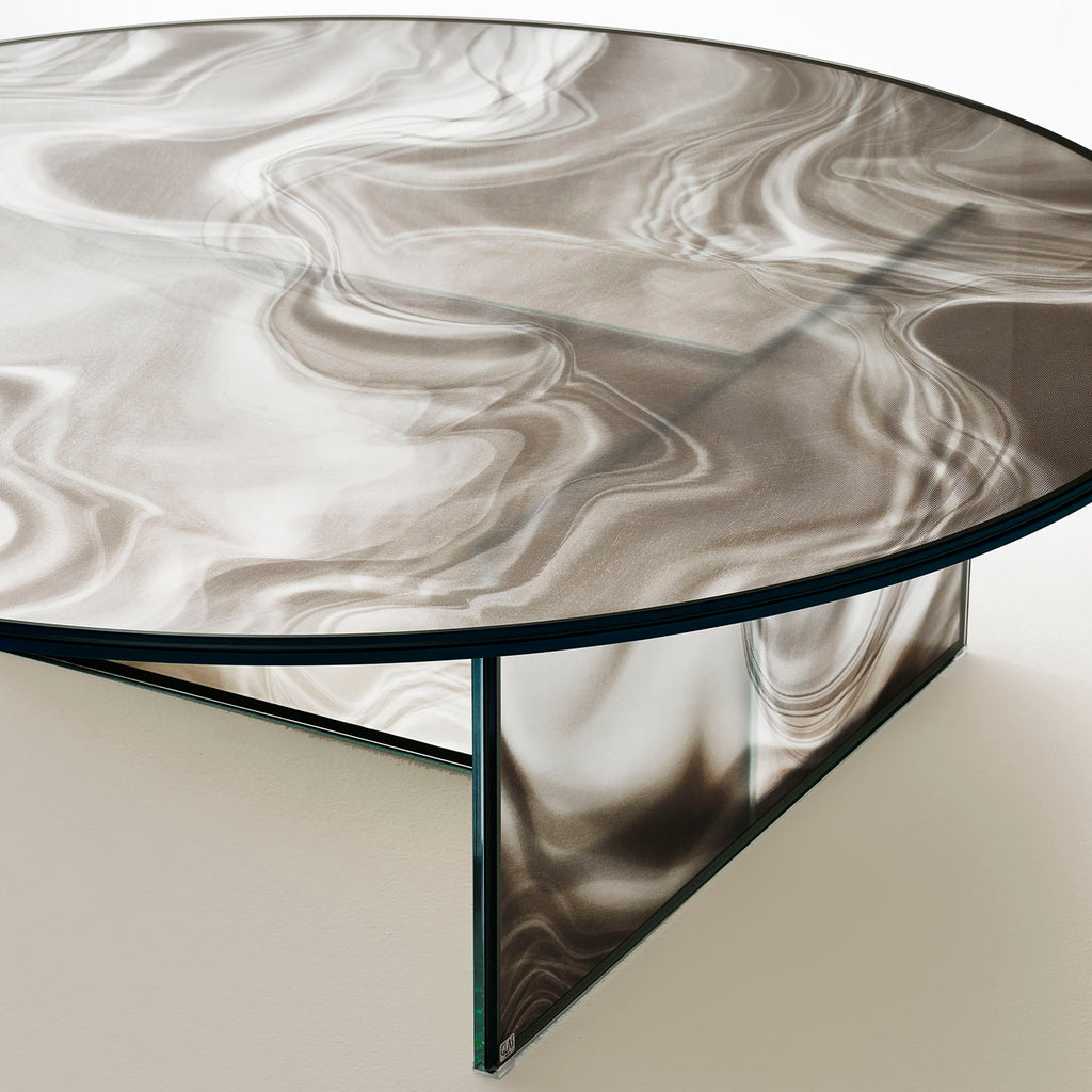 Liquefy Coffee Tables Large / Anthracite/Grey