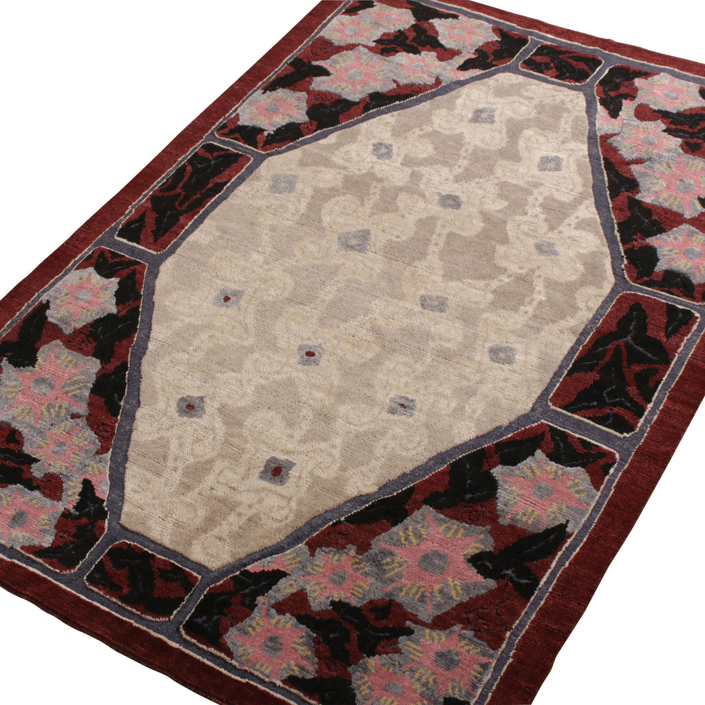 French Deco Style Rug - 6'2" x 9'2" Default Title
