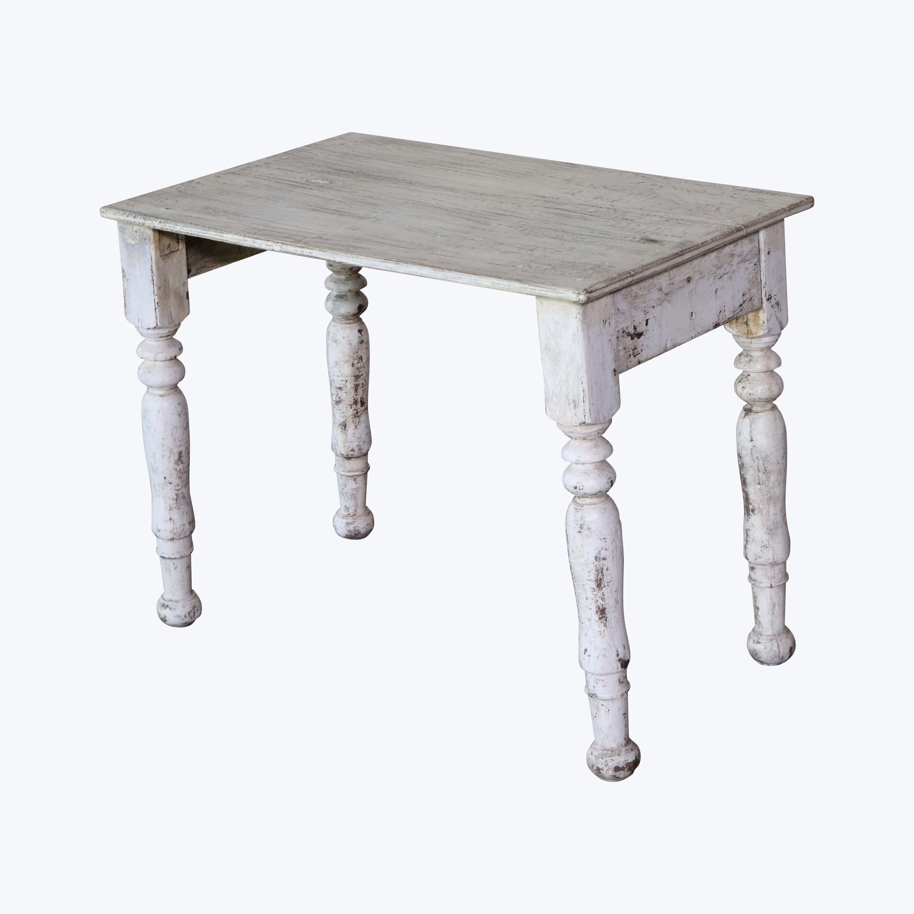 Vintage Wooden Carved Table - Thumbnail 2