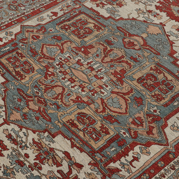Traditional Wool Rug - 10'2" x 12'2" Default Title