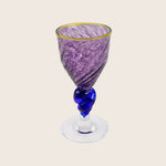 Sea Amethyst Cordial Glass