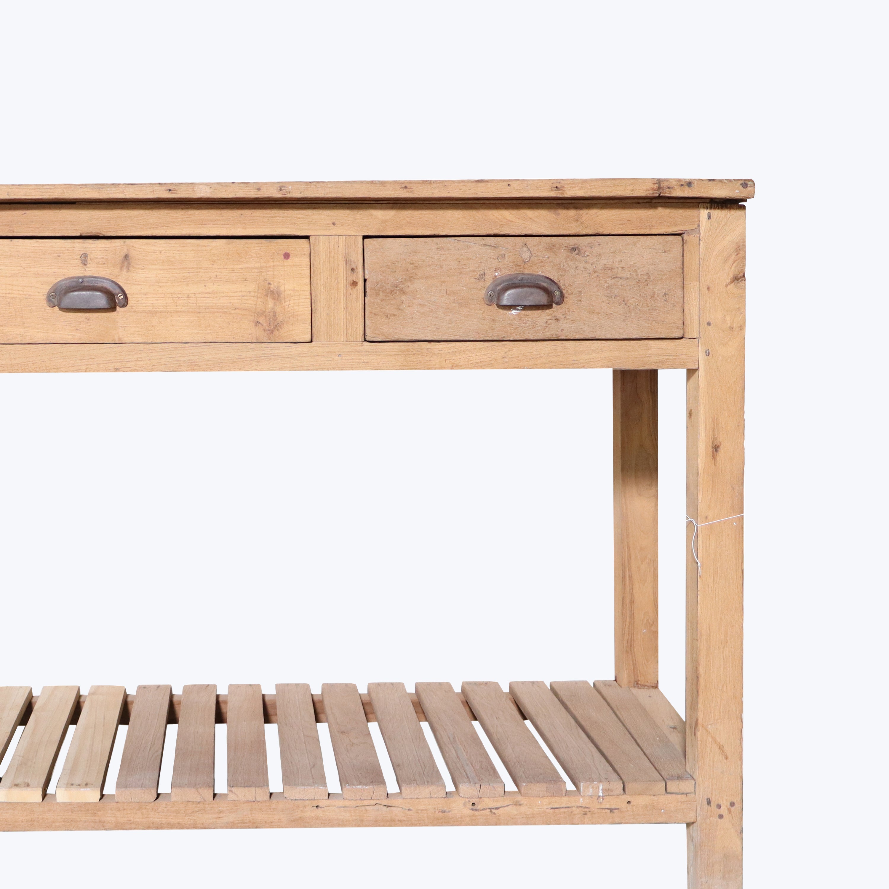 Vintage Wood Console - Thumbnail 4