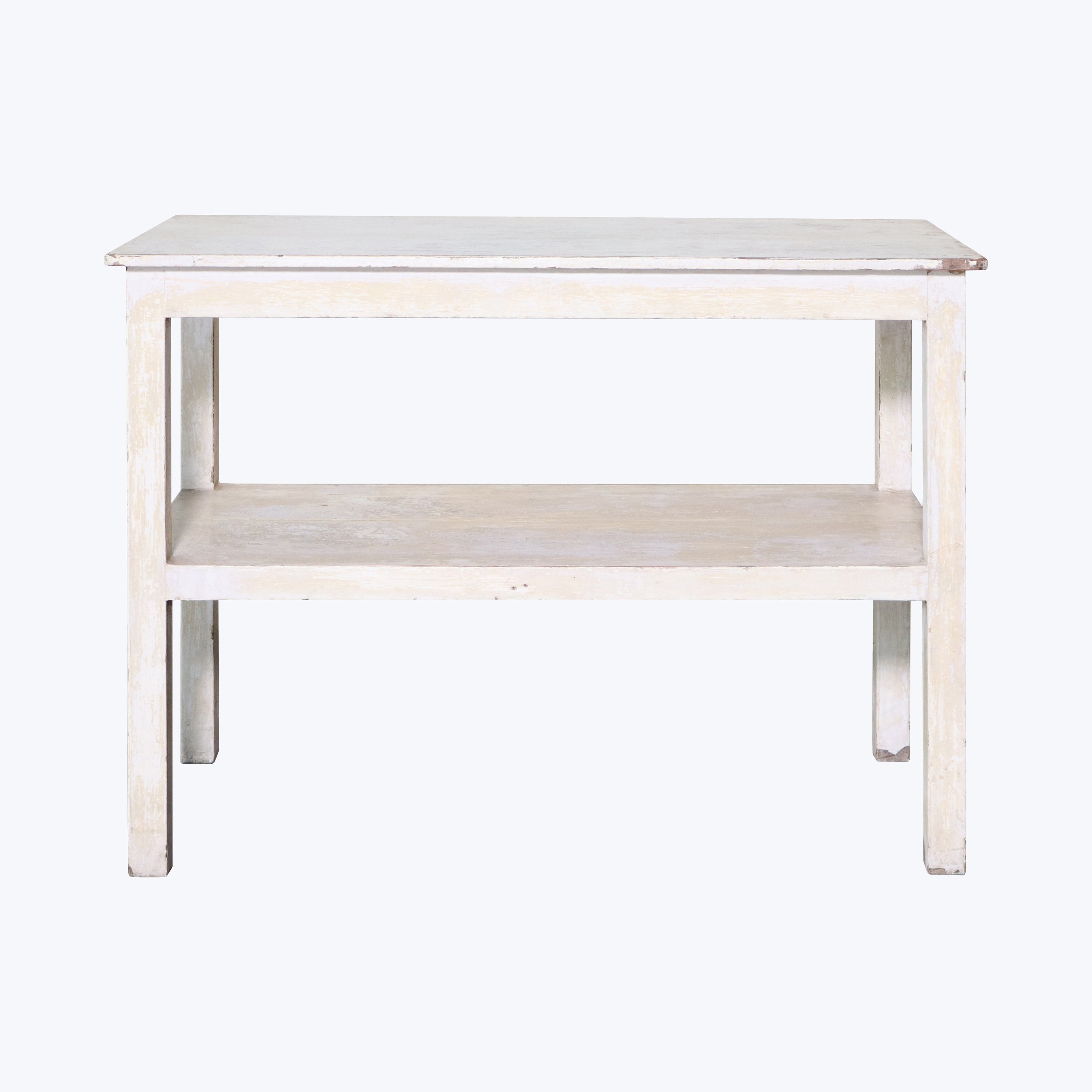 Vintage Pale Pink Console Table