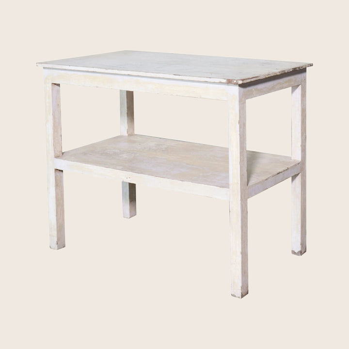 Vintage Pale Pink Console Table