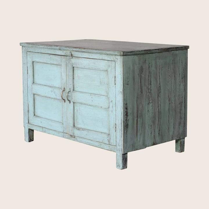 Vintage 42" Blue Sideboard
