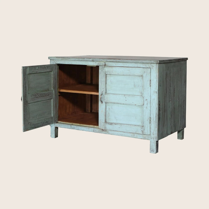Vintage 42" Blue Sideboard