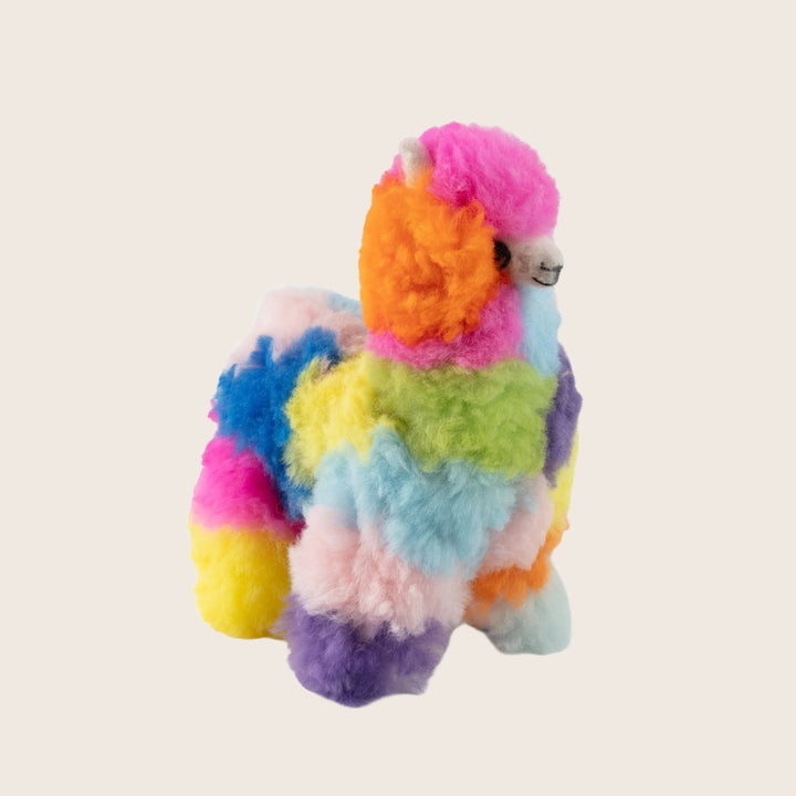 Rainbow Lama Stuffed Animal