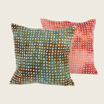 Dotty Silk Velvet Pillow