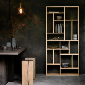 Small Oak M Rack Bookcase Default Title - hover