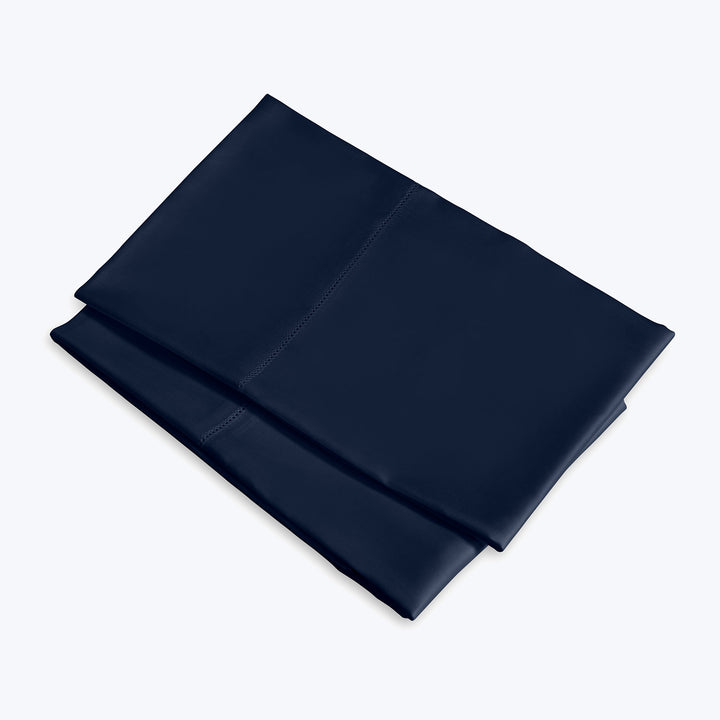 Raffaello Sheets & Pillowcases Pillowcase Pair / Standard / Midnight Blue