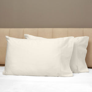 Raffaello Sheets & Pillowcases Pillowcase Pair / King / Ivory - hover