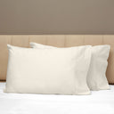 Raffaello Sheets & Pillowcases Pillowcase Pair / King / Ivory