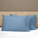 Raffaello Sheets & Pillowcases Pillowcase Pair / King / Airforce Blue