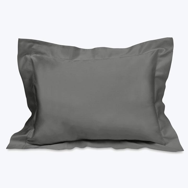 Raffaello Duvet & Shams Pillow Sham / Euro / Lead Grey