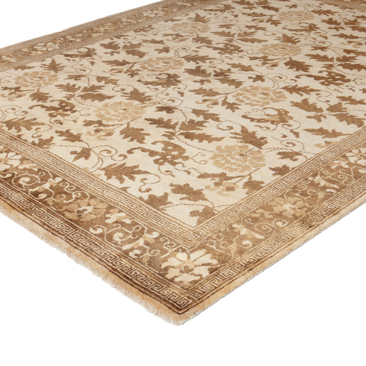 Chi Lotus Beige Wool Rug - 8' x 10' Default Title