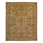 Beige Traditional Wool Rug - 13'9" x 17'