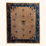 Beige Art Deco Vintage Traditional Rug - 10'3" x 12'3" Default Title