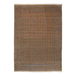 Gold Vintage Traditional Wool Rug - 11' x 17'