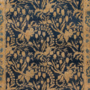 Blue Vintage Traditional Wool Runner - 6'5" x 16'9"