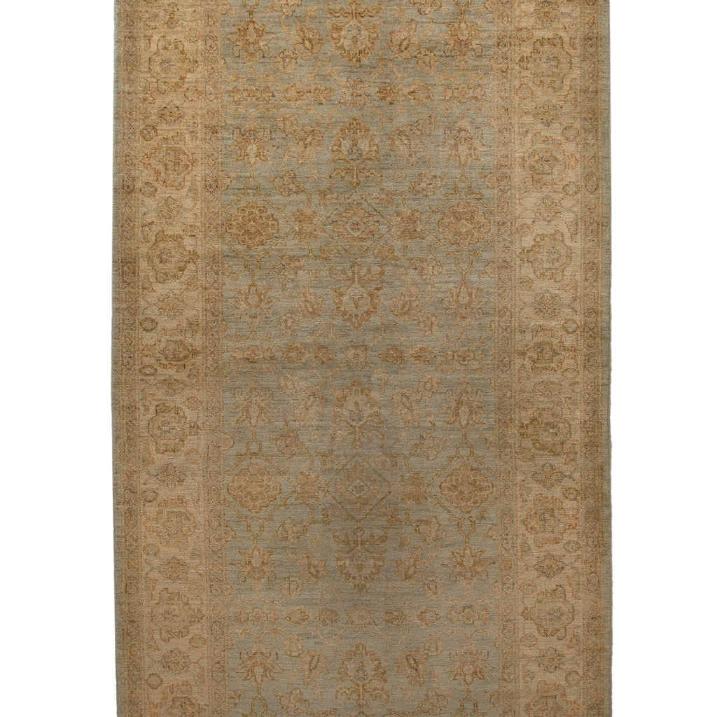 Blue Traditional Wool Runner - 5'1" x 18'7" Default Title