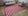 Pink & White Flatweave Cotton Rug - 7'1" x 9'1"